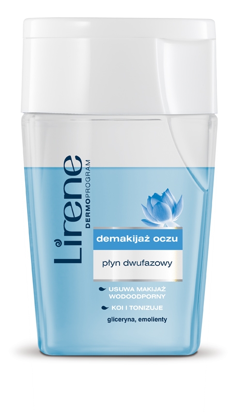 Lirene, dwufazowy płyn do demakijażu