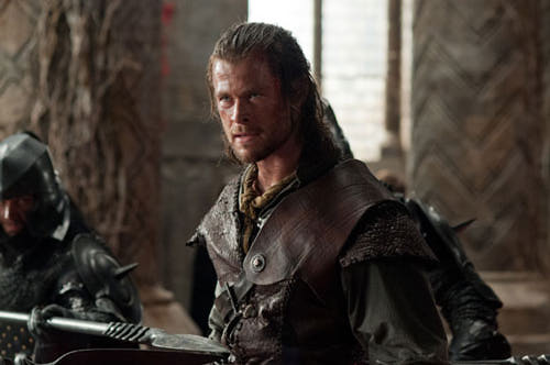 Chris Hemsworth, Śnieżka i Łowca