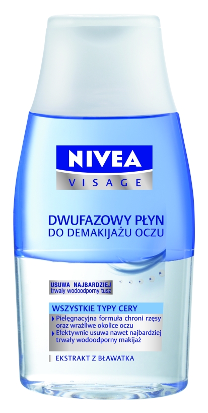 Nivea, dwufazowy płyn do demakijażu