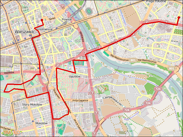 Trasa dla warszawiaków