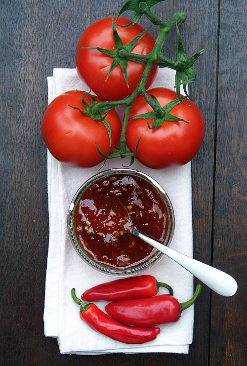 Pikantny dżem z pomidorów i chili/galangal.blox.pl
