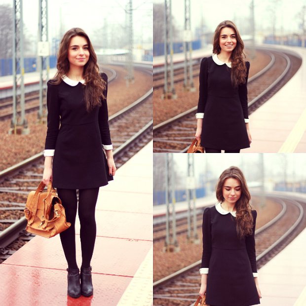 Little black dress – Raspberry and Red