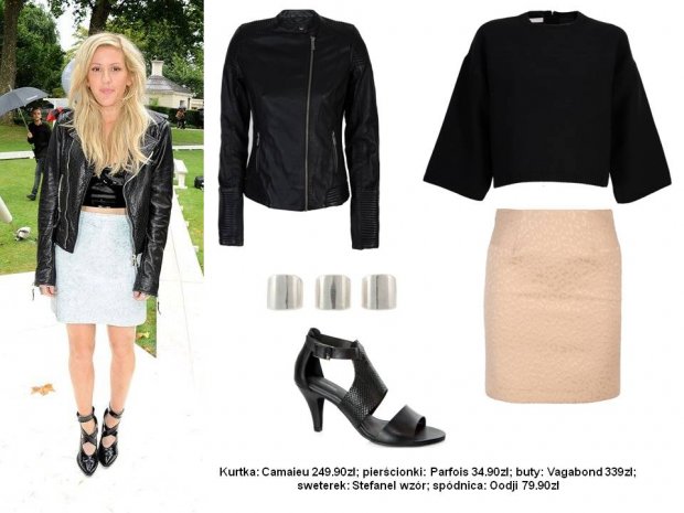 3 stylizacje w stylu Ellie Goulding