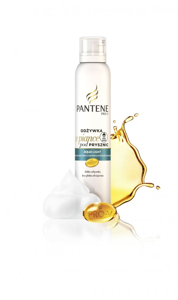 PANTENE LEKKA ODŻYWKA W PIANCE REWOLUCJONIZUJE
PIELĘGNACJĘ WŁOSÓW
