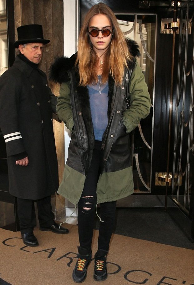 Cara Delevigne w parce