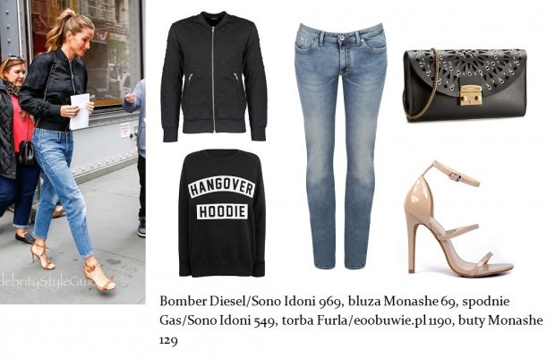 4 looki w stylu supermodelki Gisele Bundchen